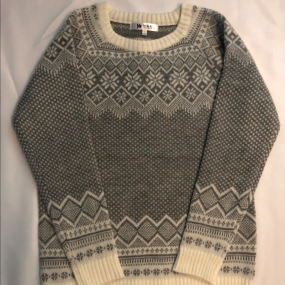 Christmas jacquard sweater